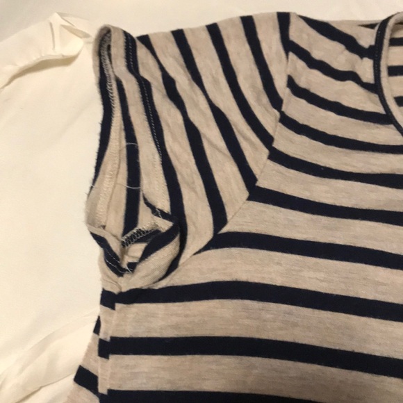 Size xl blue/beige stripe top - Picture 3 of 5